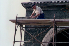 Un collaboratore al lavoro.